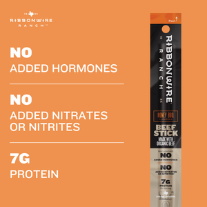 Honey BBQ Organic Beef Sticks